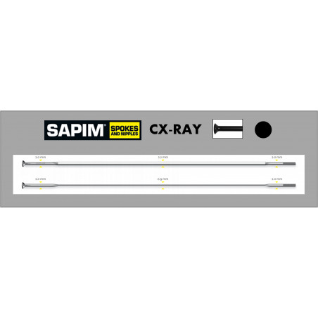 SAPIM CX-RAYスポークの真価とは？ – ICANホイールジャパン