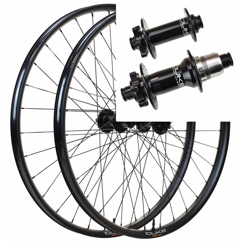 Paire de roues duke carbone sur