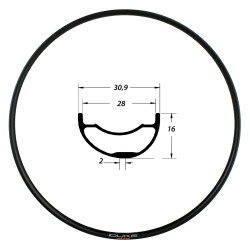 JANTE DUKE LUCKY STAR ULTRA 28 :