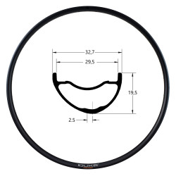 DUKE RIM CRAZY STAR 6TERS FRONT