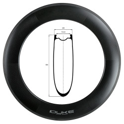 JANTE DUKE BACCARA 88C 3K (PATINS)