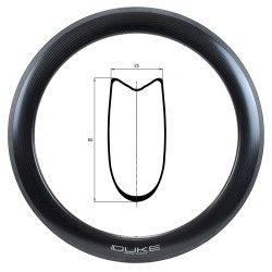 DUKE RIM BACCARA 65T 3K (RIM BRAKE)