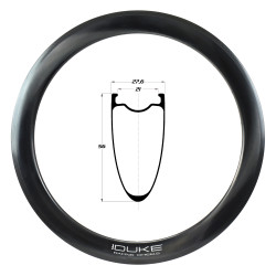 DUKE RIM BACCARA 56 Rb (RIM BRAKE)