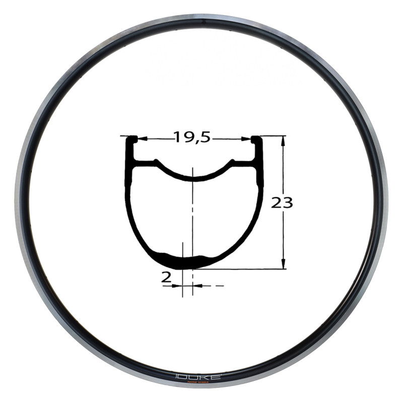 DUKE Valve for Tubeless Rims Aluminum