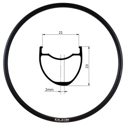 DUKE RIM ROAD RUNNER X 23