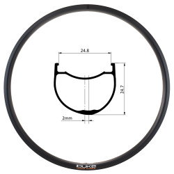 JANTE DUKE WORLD RUNNER X 25