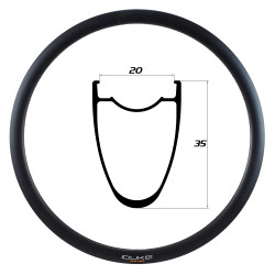 JANTE DUKE ROAD RUNNER 35 DISC