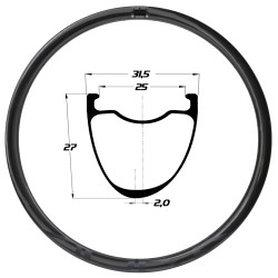 DUKE RIM BACCARA RX 27 SLR2