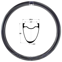 DUKE RIM BACCARA X 36 SLR2