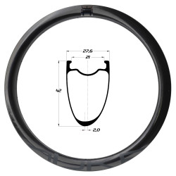 DUKE RIM BACCARA ULTRA 42 SLR2