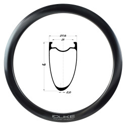 DUKE RIM BACCARA ULTRA 48 SLR2 OLD DESIGN