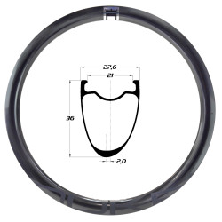 DUKE RIM BACCARA ULTRA 36 SLR2