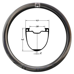 JANTE DUKE BACCARA WRX AERO 42 SLR2
