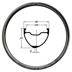 JANTE DUKE BACCARA WRX 27 SLR2