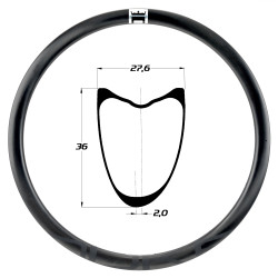 DUKE RIM TCX-MACHINE 36 SLR2