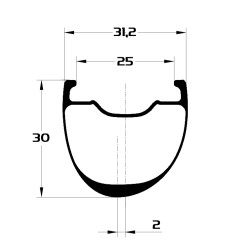 JANTE DUKE STRADA 30