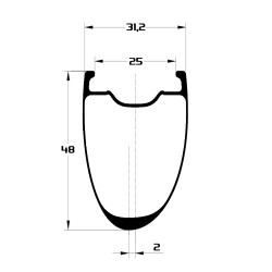 JANTE DUKE STRADA 48