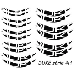 DUKE SERIE4 STICKERS
