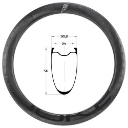 DUKE RIM STRADA AERA 56