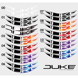 Baccara / X-Machine / Hurricane Stickers Kit